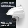 Tassteen Camera Rain Cover Shade for Dome Cameras Weather- Roof with Ample Inner Space B view 2