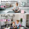 CD Player Portable Bluetooth Rechargeable: CD Players for Home Kegaudio 1800mAh Desktop Wall CD Player with Speakers with Dust Cover FM Radio USB Remote Control view 3