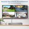 AKINGUAR 16CH Network Video Recorder for Home Security Camera System, 4K POE NVR with 4TB HDD, Supports 4K/5MP/4MP/3MP/2MP HD PoE Cameras, Smart AI Human/Vehicle Detection, for 24/7 Recording, H.265+ view 3
