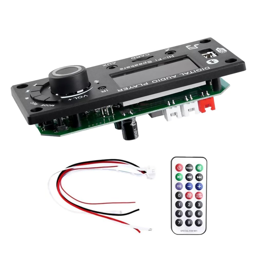 50W+50W Bluetooth HiFi USB Amplifier Audio Board Power Amplifier for Speaker
