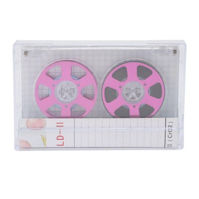 Reel to Reel Blank Sound Cassette Tape, Professional DIY Homemade, 46 Minutes Recording Time, Premium ABS and Aluminum Alloy Material, Ideal for Music Recording and Music (FUZHUInGxfdB4-14)