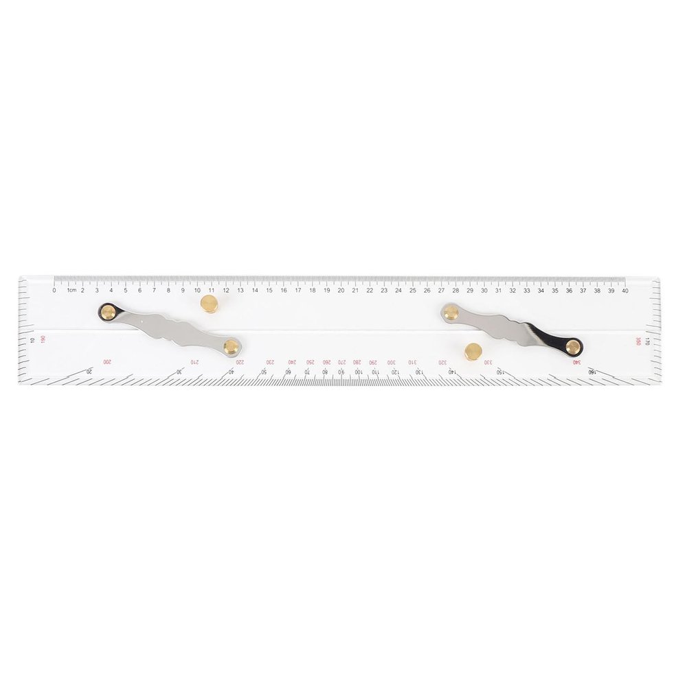 shenruifa 450mm Marine Navigation Parallel Ruler High Transparency Acrylic Nautical Sea Chart Plotting Tool