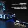 10 in 1 Docking Station for Steam Deck, Rog Ally, Legion Go, Claw, 4K 60Hz Docking Station with Detachable Dual Cooling Fan, 4 USB Ports, 100W PD Charging, 1000Mbps view 3