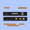 DAC Audio Converter with Volume Control - Optical/Coax to RCA/3.5mm Aux Adapter - Premium Silver Aluminum 192KHz 24bit Digital to Analog Audio Decoder for TV to Speaker view 4