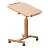 KUETFBVC Laptop Stand for Couch Side Table Side Table, Swivel Wheel Rolling Tray Laptop, Movable Side Table Student Lift Folding Table view 1