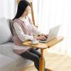 KUETFBVC Laptop Stand for Couch Side Table Side Table, Swivel Wheel Rolling Tray Laptop, Movable Side Table Student Lift Folding Table view 2