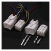 Chunsu 5 Set 6 Hole 7283-1060 Car CD Plug MG641047 MG651044 AC Assembly Multimedia Host Power Speaker Wire Cable Socket(Orange) view 2