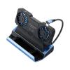 10 in 1 Docking Station for Steam Deck for Legion Go for Claw for Detachable Dual Cooling Fan Dock, HDMI 4K 60Hz, 4 USB 3.0, PD100W, SD TF, Gigabit Ethernet, M.2 NVMe view 1