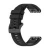 20/22/26mm Quick Release Silicone Strap for Garmin Fenix 8 7XPro 6X 5X 5 945 Wristband Accessories(Black gray,26mm) view 1