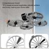 Propeller Guard for Flip, TPU Drone Propeller Guard Protector, Prop Bumper Anti Collision Protective Cover for Flip Accessories (Semi Transparent Black) view 3