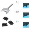 HDMIs Port Blockers Security Lock 10/5Pieces Removable Port Protectors for Laptops PC Against and view 3