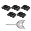 HDMIs Port Blockers Security Lock 10/5Pieces Removable Port Protectors for Laptops PC Against and view 4