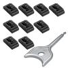 HDMIs Port Blockers Security Lock 10/5Pieces Removable Port Protectors for Laptops PC Against and view 1