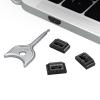 HDMIs Port Blockers Security Lock 10/5Pieces Removable Port Protectors for Laptops PC Against and view 2