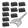 HDMIs Port Blockers Security Lock 10/5Pieces Removable Port Protectors for Laptops PC Against and view 4