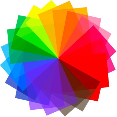 20 Pack Gel Light Filter Color Correction Colored Overlays Transparent Color Film Lighting Gel Filter Plastic Sheets Correction for Lamp, Headlight, Photo Studio Strobe, LED, Headlight Film