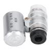 Pocket Microscope 60X Magnifier Microscope Magnification with LED Light Adjustable Focusing Tool for Observation view 1