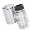 Pocket Microscope 60X Magnifier Microscope Magnification with LED Light Adjustable Focusing Tool for Observation view 2