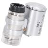 Pocket Microscope 60X Magnifier Microscope Magnification with LED Light Adjustable Focusing Tool for Observation view 3