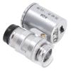 Pocket Microscope 60X Magnifier Microscope Magnification with LED Light Adjustable Focusing Tool for Observation view 4