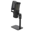Acouto Computer Condenser Microphone, Type C Connection, Stable Placement, Wide Compatibility, USB, Plug and Play, with Desktop Stand and Cable, for Podcast, Streaming and Gaming view 3