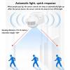 180 Degree PIR Motion Sensor, Light Beam Sensing Switch, Adjustable Delay Time and LUX, Infrared Motion Activated Switch, Wall Light Alarm Motion Detector for Security Floodlight view 3