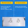 180 Degree PIR Motion Sensor, Light Beam Sensing Switch, Adjustable Delay Time and LUX, Infrared Motion Activated Switch, Wall Light Alarm Motion Detector for Security Floodlight view 4