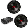 Alpine (2 R2-W8D2 8" R-Series Sub w/ R2-A75M Mono Amp Bundle view 1
