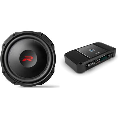 Alpine RS-W12D4 12" Shallow R-Series Sub w/ R2-A150M Mono Amp Bundle