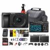 Sony a6400 Mirrorless Camera with 16-50mm Lens & Camera Bag (Black) Bundle view 1