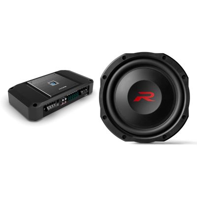 Alpine RS-W10D4 10" Shallow R-Series Sub w/ R2-A150M Mono Amp Bundle