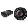 Alpine RS-W10D2 10" Shallow R-Series Sub w/ R2-A75M Mono Amp Bundle view 1