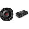 Alpine RS-W10D2 10" Shallow R-Series Sub w/ R2-A150M Mono Amp Bundle view 1