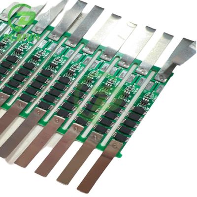 1-10PCS 1S 2-9A BMS PCB Protection for 3.7V 18650 Li-Ion Lithium Overcharge/Overdischarge/Short Circuit Protection (Color: 5 MOS, Size: 1PCS)