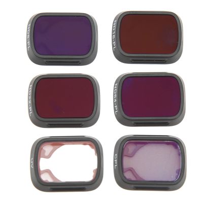 6Pcs Drone Camera Lens Filter Optical Glass CPL ND8PL ND16PL ND32PL ND64PL Drone Filter for MINI 3PRO Optical Glass Drone Drone Camera Lens FilterDrone FilterDrone