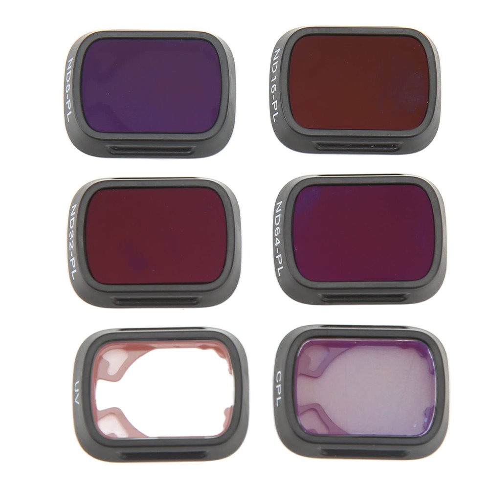 6Pcs Drone Camera Lens Filter Optical Glass CPL ND8PL ND16PL ND32PL ND64PL Drone Filter for MINI 3PRO Optical Glass Drone Drone Camera Lens FilterDrone FilterDrone