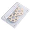 Reel to Reel Blank Cassette Tape, 46 Minute Recording Time, Low Noise DIY Blank Music Cassettes for Aspiring Musicians, Made of ABS and Aluminum Alloy, Sturdy and Wear (Gold) view 4