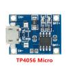 10pcs Micro USB 5V 1A 18650 TP4056 Lithium Charger Module Charging Protection Dual Functions 1A Li-ion (Color: TP4056 Micro) view 2