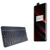 BoxWave Keyboard Compatible with OnePlus 7T Pro McLaren Edition - SlimKeys Bluetooth Keyboard, Portable Thin with Chiclet-Style Keys - Jet Black view 1