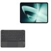 BoxWave Keyboard Compatible with OnePlus Pad (11.61 in) - SlimKeys Bluetooth Keyboard with Trackpad, Portable Slim TouchPad - Jet Black view 1