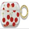 Sonix Case for AirPods Pro 2 & Pro 1 (1st/2nd Gen) - Hard Shell Cover with Keychain, Wireless Charging | Cherry on Top view 1