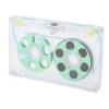 Reel to Reel Blank Cassette Tape, 46 Minute Recording Time, Low Noise DIY Blank Music Cassettes for Aspiring Musicians, Made of ABS and Aluminum Alloy, Sturdy and Wear (Green) view 4