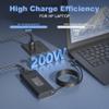 200W Charger for HP Victus 15 16 15-FA 15-fb 16-e 16-d 16-s 16-r 15-fb2063dx fb1013dx fb2082wm 15-fa1029nr Gaming Laptop M31368-002 TPN-DA10 LA21 ADP-200HB B L74881 L15537 L73385-001 L00818-850 view 2