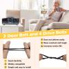 Upgrade 2 Door Belt CD Player Belts and 4 Drive Belts Compatible with Sony view 3
