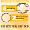 Upgrade 2 Door Belt CD Player Belts and 4 Drive Belts Compatible with Sony view 4
