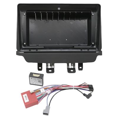 9 Inch Car Frame Fascia Adapter Canbus Box Decoder Android Radio Audio for Mazda 2 CX3 CX-3 2014-2021 (A-Frame Cable Canbus)