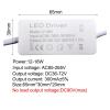 AC85-265V Constant Current Driver 1w 3w 4w 7w 8w 12w 15w 20w 18w 24w 25w 36w LED Driver 300mA Transformer Power Supply Module(12-18W 300mA) view 2