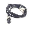 16.4 ft GX16 7 Pin Male to Female Cable, GX16 7Pins Female to Male Head Aviation Cordset Electrical Connector Panel Mount Circular Metal Adapter Cordset for Ships 5A 125V 22AWG (5meter) view 1