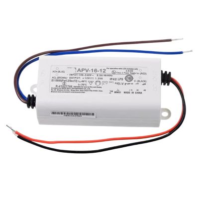 APV-16 APV-16-5/12/15/24V 16W Single Output Switching Power Supply APV-16-12 APV-16-24(APV-16-5)