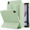 AHGDDA for IPad 2024 Air13/2024 Pro 13/2024 Pro11 Protective Cover Case Tablet Case with Pen Slot(Matcha Green,2024 air13) view 1